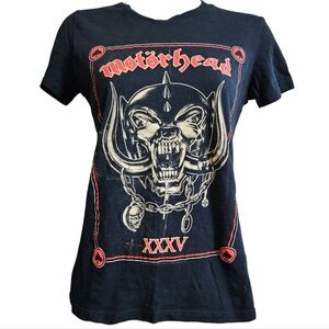 Motorhead Snaggletooth 35th Anniversary Black Slim Fit Tee